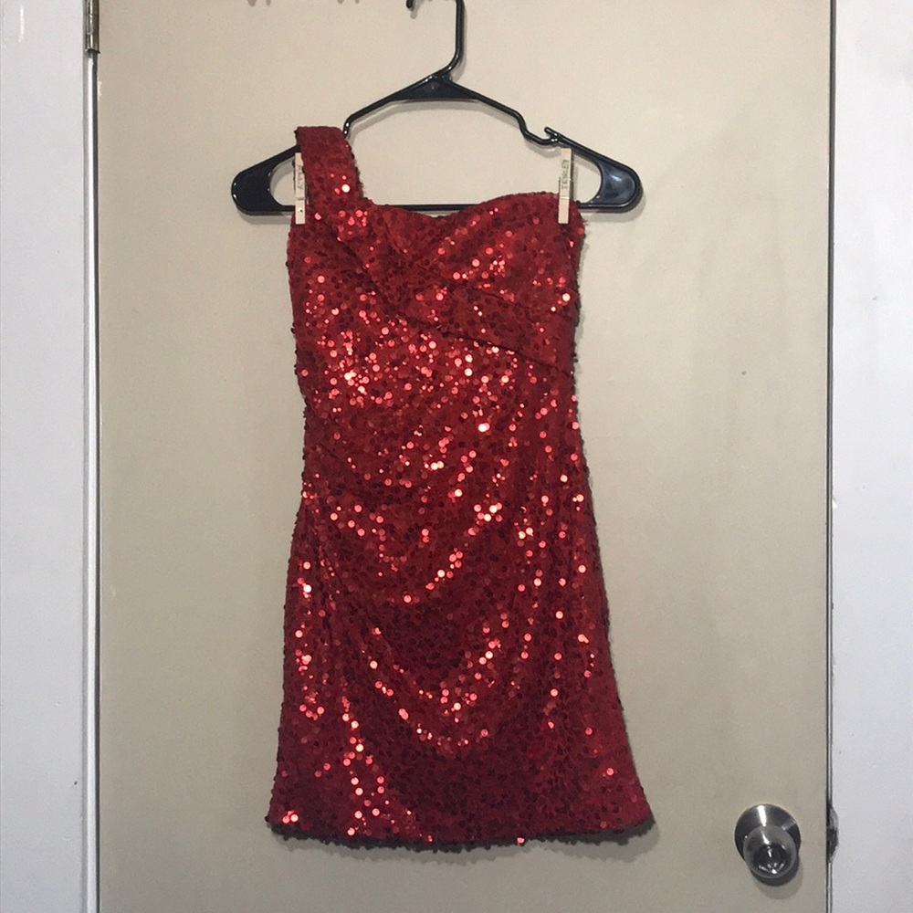 Red Homecoming dress